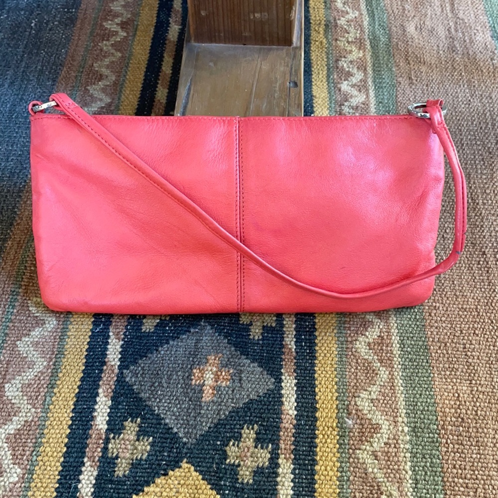 Express Red Genuine Leather Small Purse